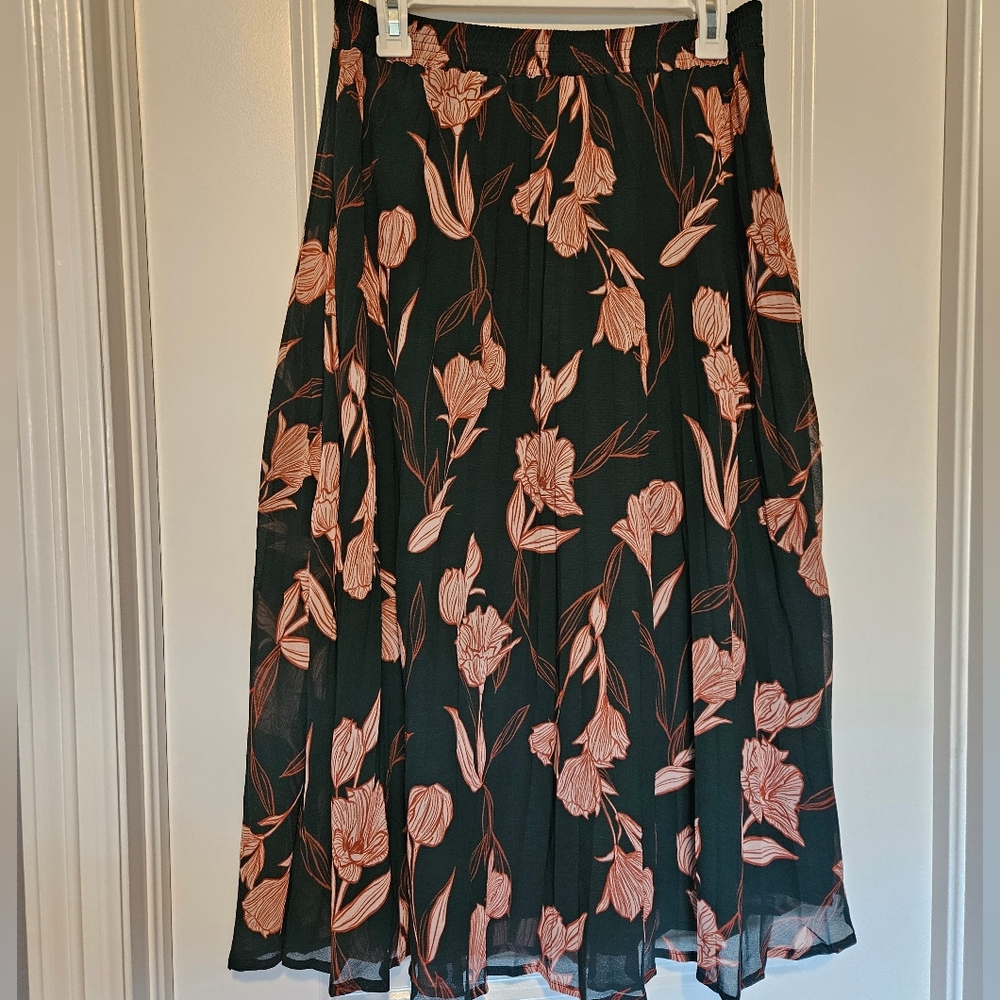 A New Day Pleated Maxi Skirt